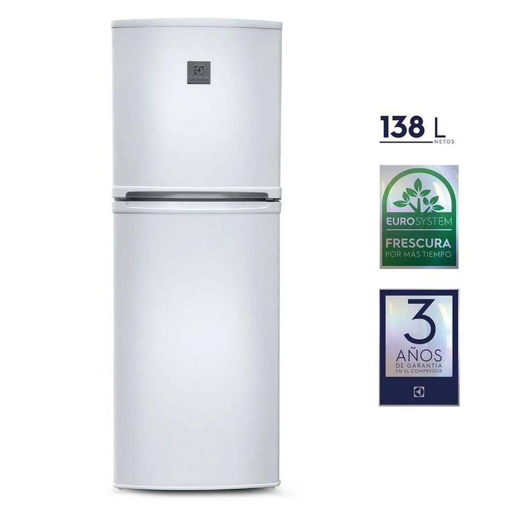 REFRIGERADORA ELECTROLUX 138L ERT18G2HNW BLANCA