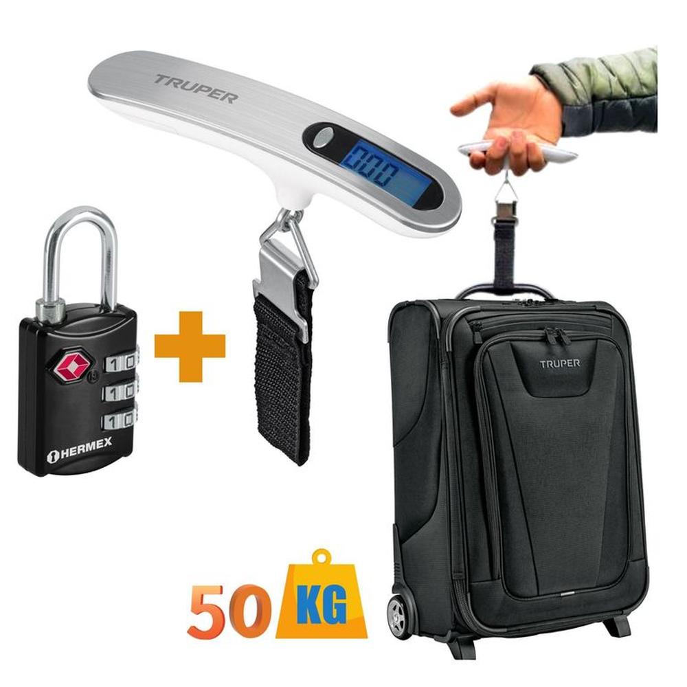 Balanza digital para maleta-mano candado combinación alta seguridad