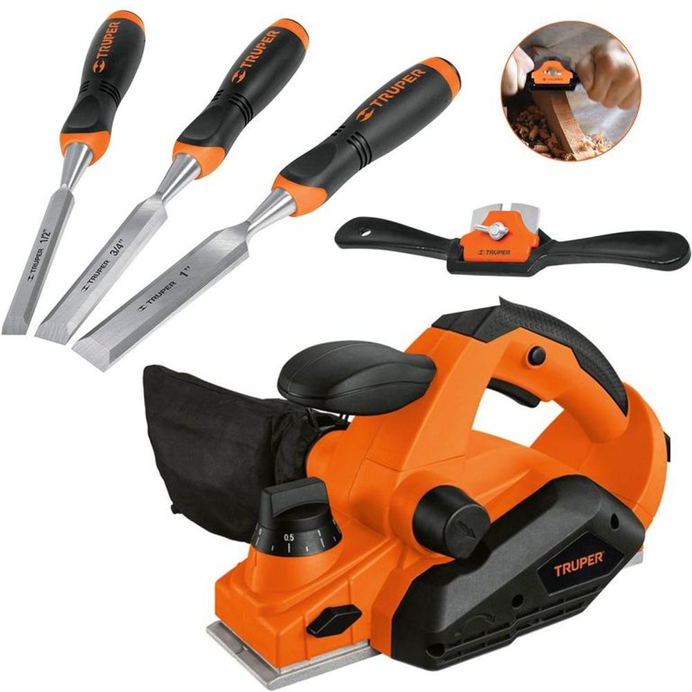 cepillo garlopa eléctrico para carpintero cuchilla de vuelta formones