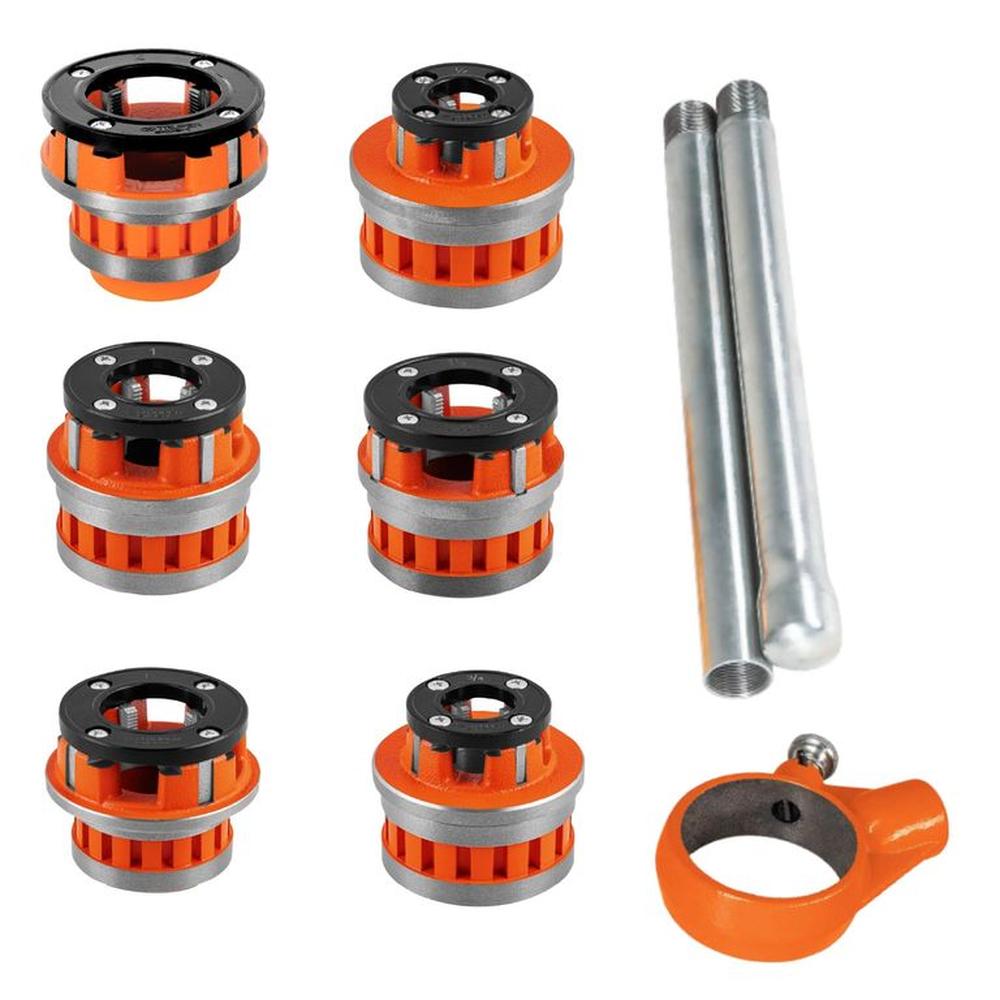 Juego 7 tarrajas para tubo, Truper Expert