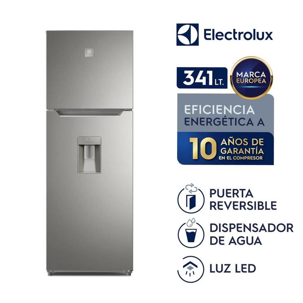 Refrigeradora Top Mount No Frost 341L Silver Electrolux ERTS45K2HUS