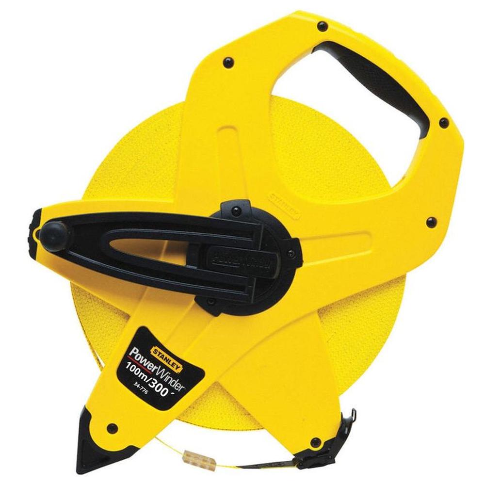 Wincha Cinta métrica 100m fibra de vidrio POWERLOCK STANLEY