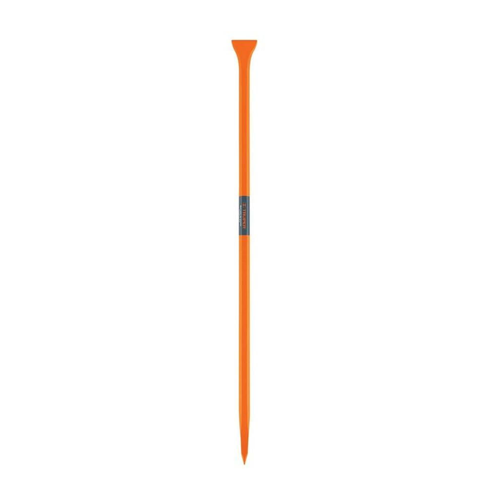 Barreta de punta de 7/8" x 100 cm, escoplo 60 mm, Truper Naranja