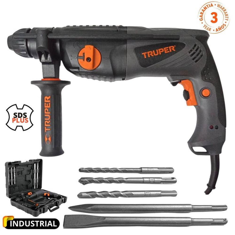 Rotomartillo industrial SDS PLUS 3 JOULES 850W 220V Truper