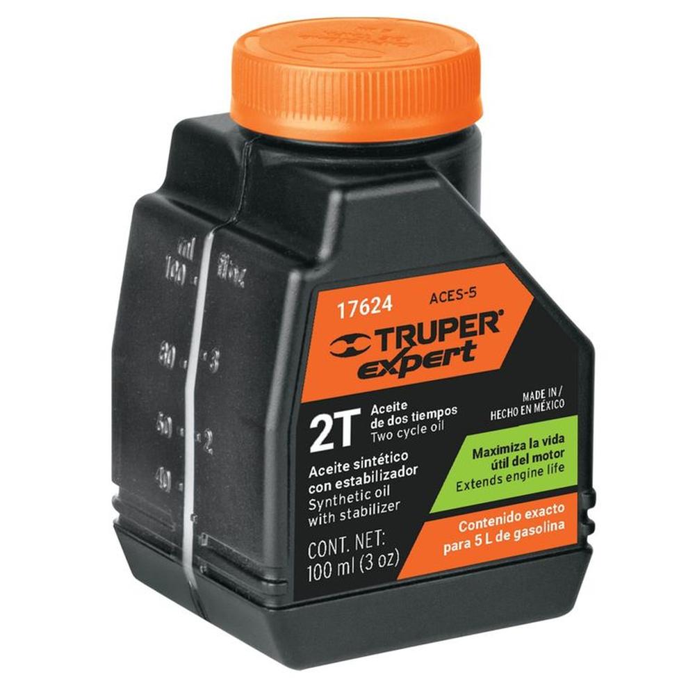 Aceite 2 tiempos para motores, 100 ml Truper