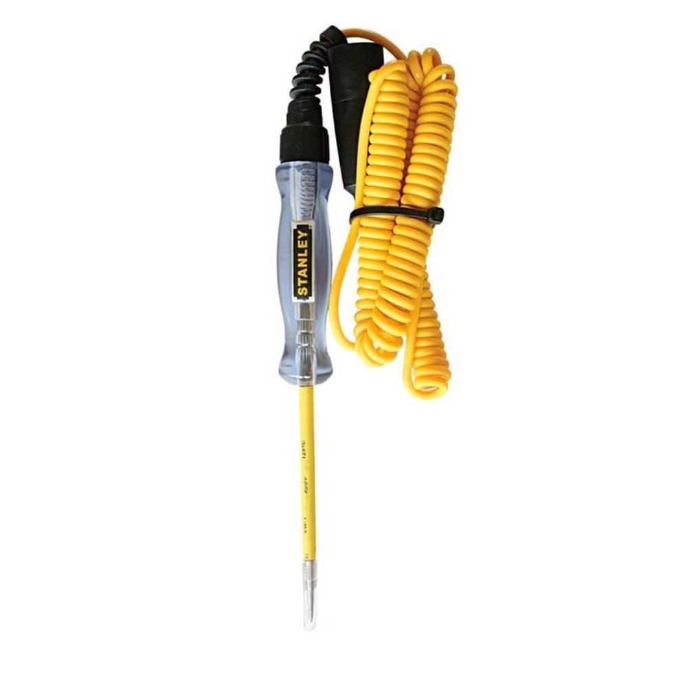 Probador verificador de circuitos 12 Y 24 VOLTIOS Stanley