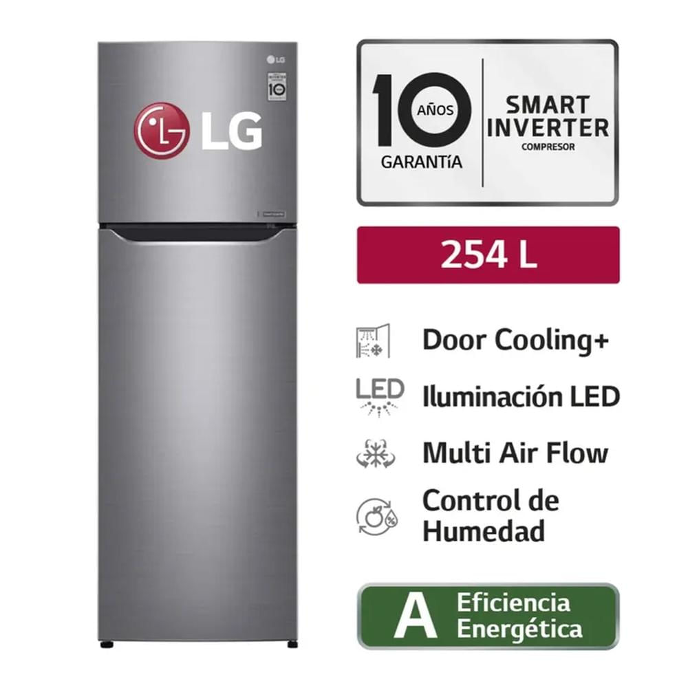REFRIGERADORA LG TOP FREEZER NO FROST GT29BPPDC