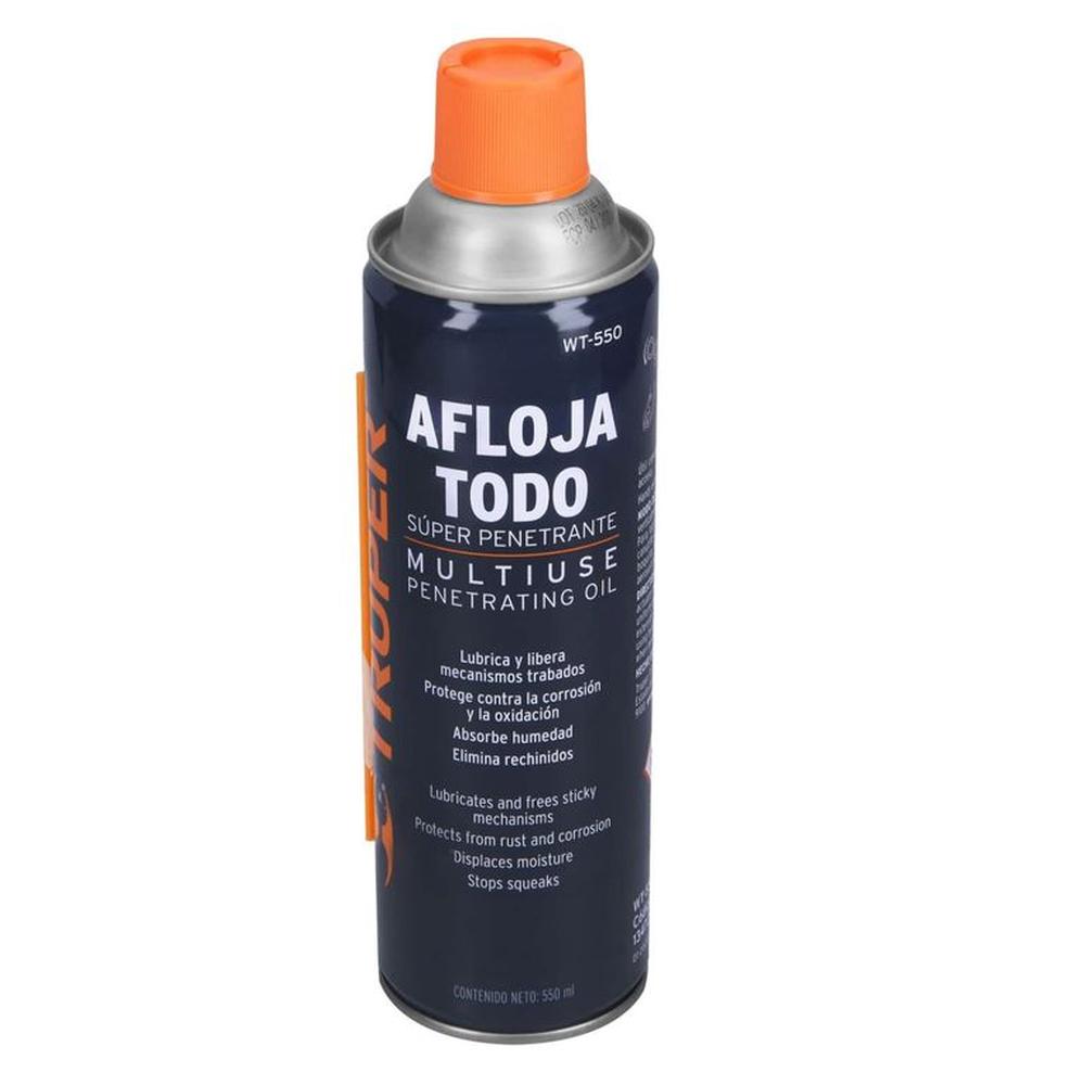Aceite lubricante afloja todo 550 ml (19 oz) Truper