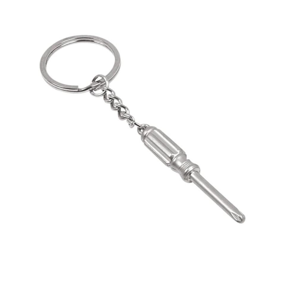 Llavero atornillador tipo herramienta Truper.