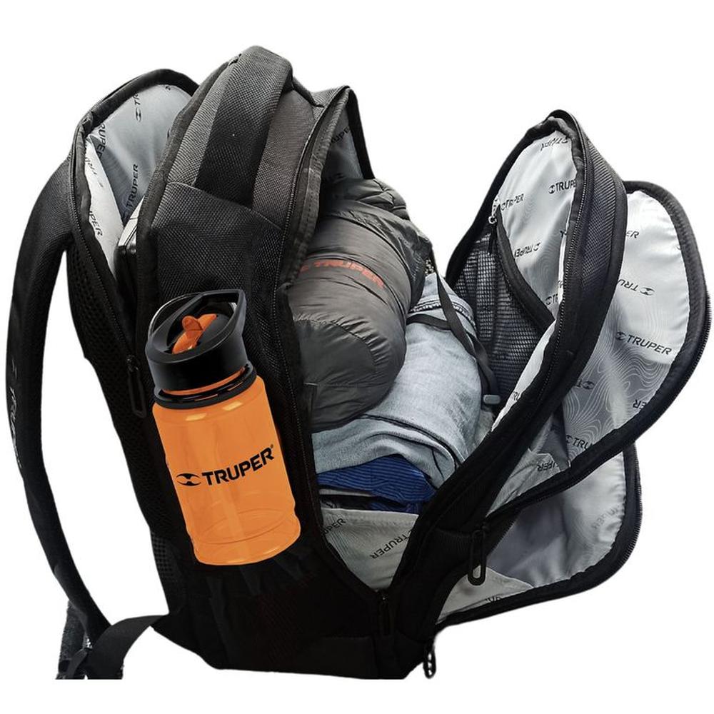 Mochila Porta Laptop +Tomatodo 740 Ml. Truper | Oechsle - Oechsle