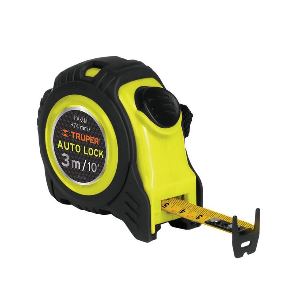 Wincha Cinta Métrica 3m contra impactos TRUPER