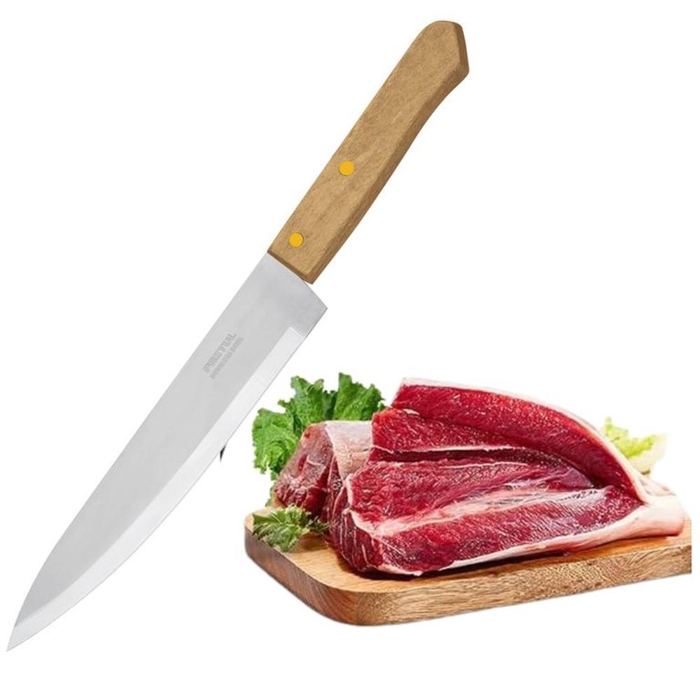 Cuchillo de chef 8 alta calidad mango de madera Pretul