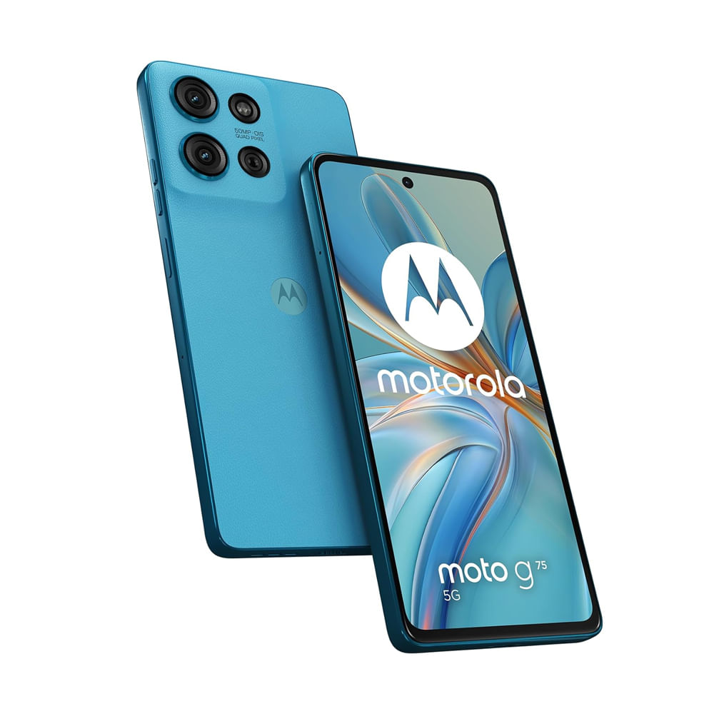 Smartphone Motorola G75 XT2437-2 PE Android 256 GB 8 GB RAM Color Azul Pantalla Táctil