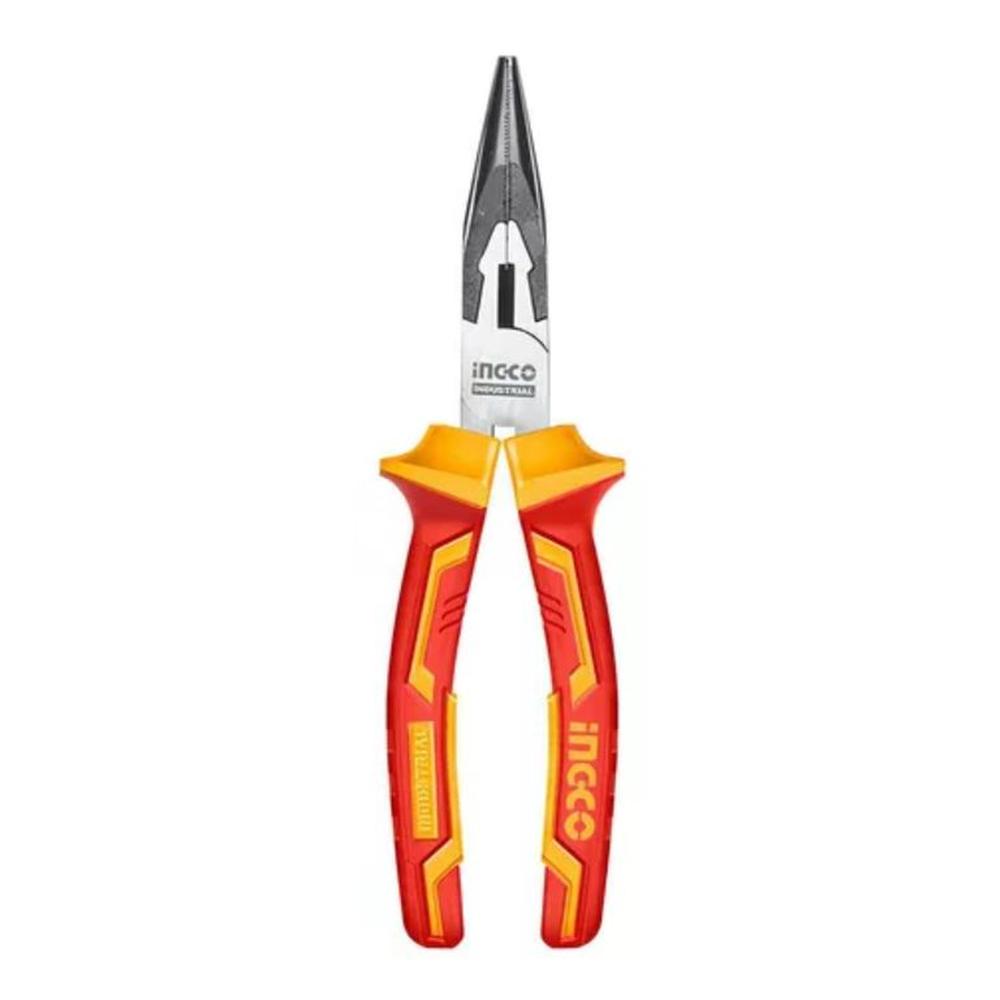 Alicate de punta y corte 6"" mango Comfort Grip, INGCO