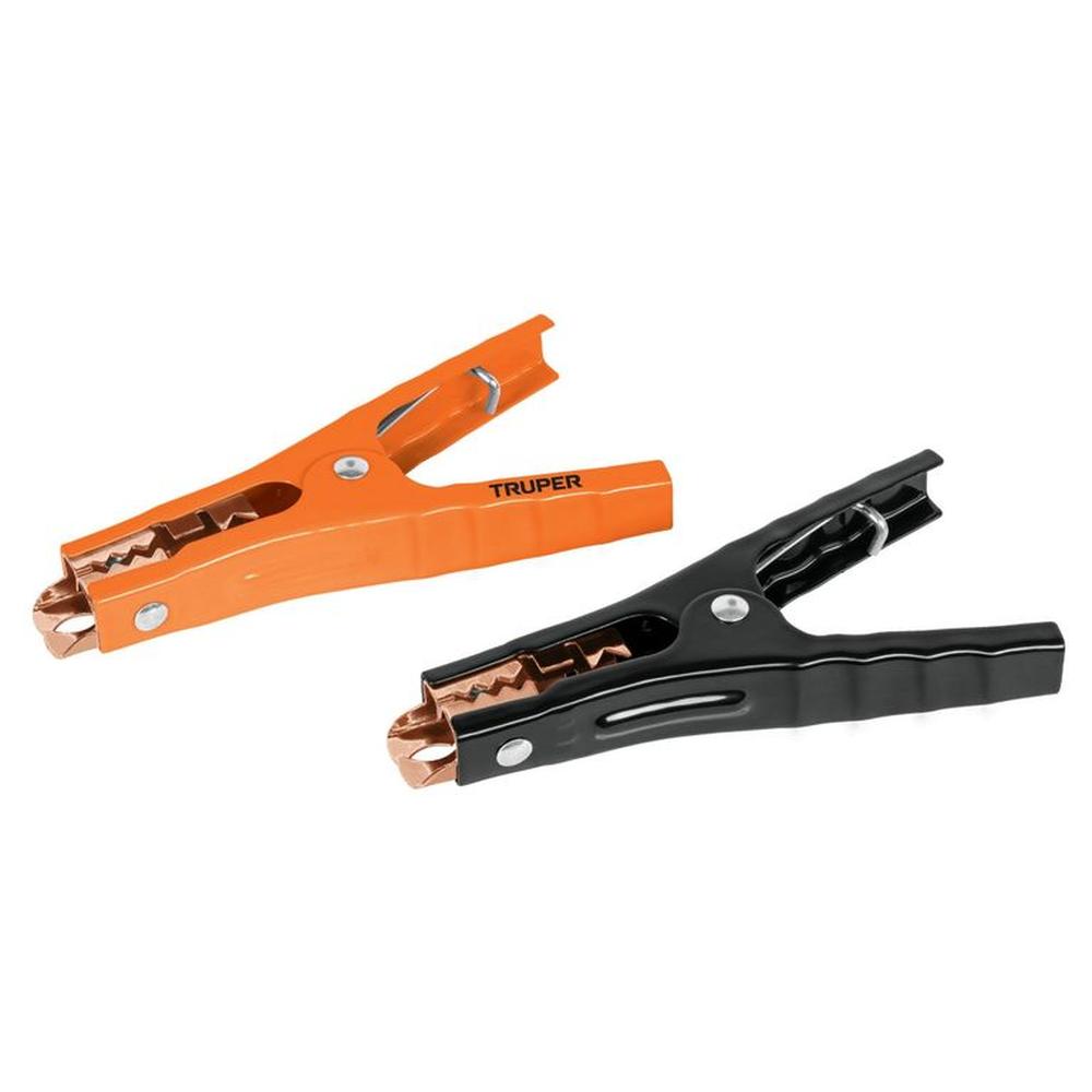 Caiman Cocodrilo para Cables pasa Corriente Bateria, Truper