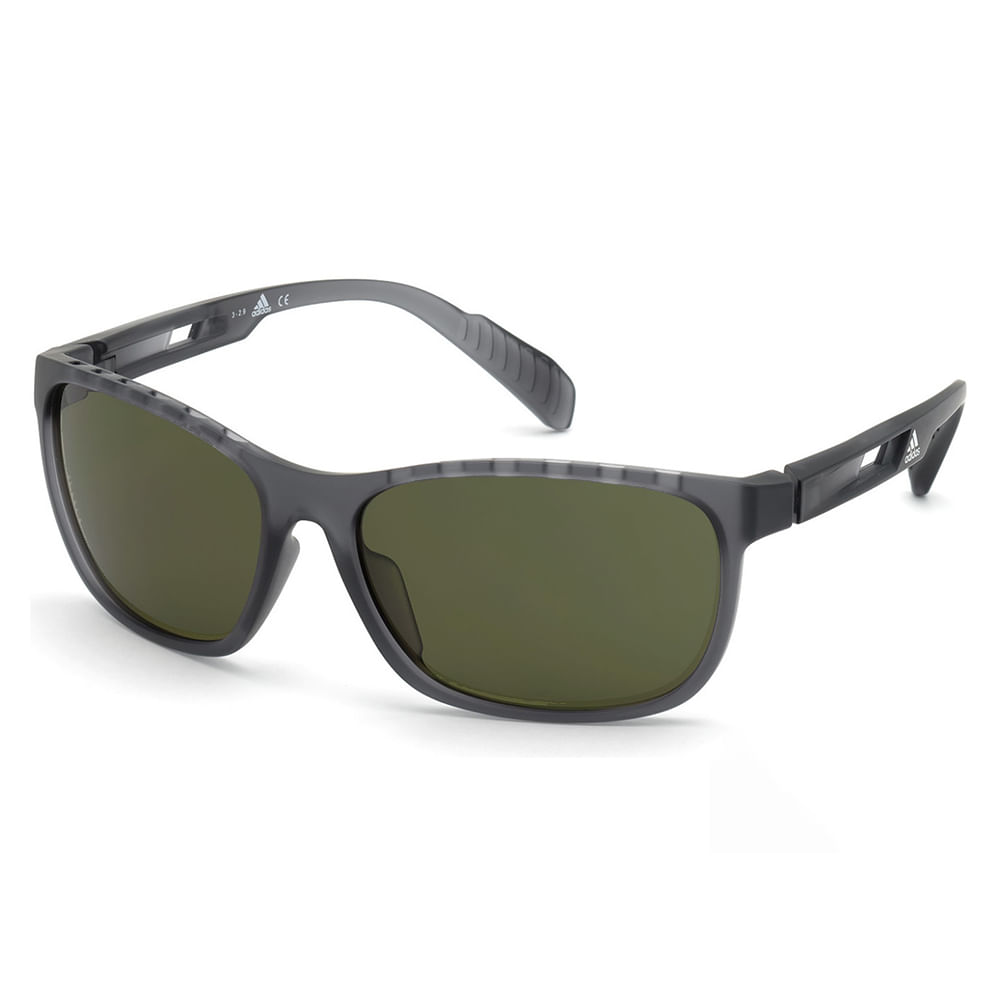 Lentes de Sol Adidas Sport SP0014-20N Gris Oscuro Verde
