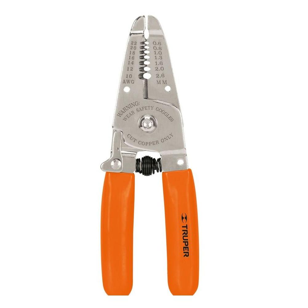 Alicate pelacables 6 Pulg. 22 AWG -10 AWG - TRUPER