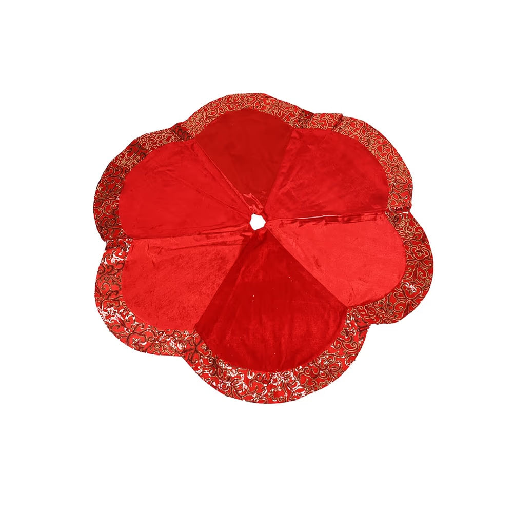 NAVIDAD - Falda de arbol navideño poliester modelo N4