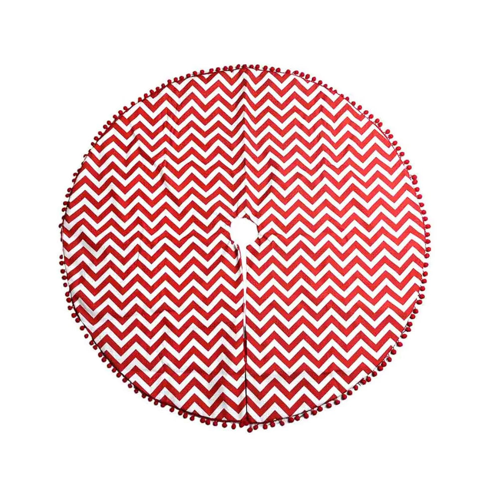 NAVIDAD - Falda de arbol navideño poliester modelo N1