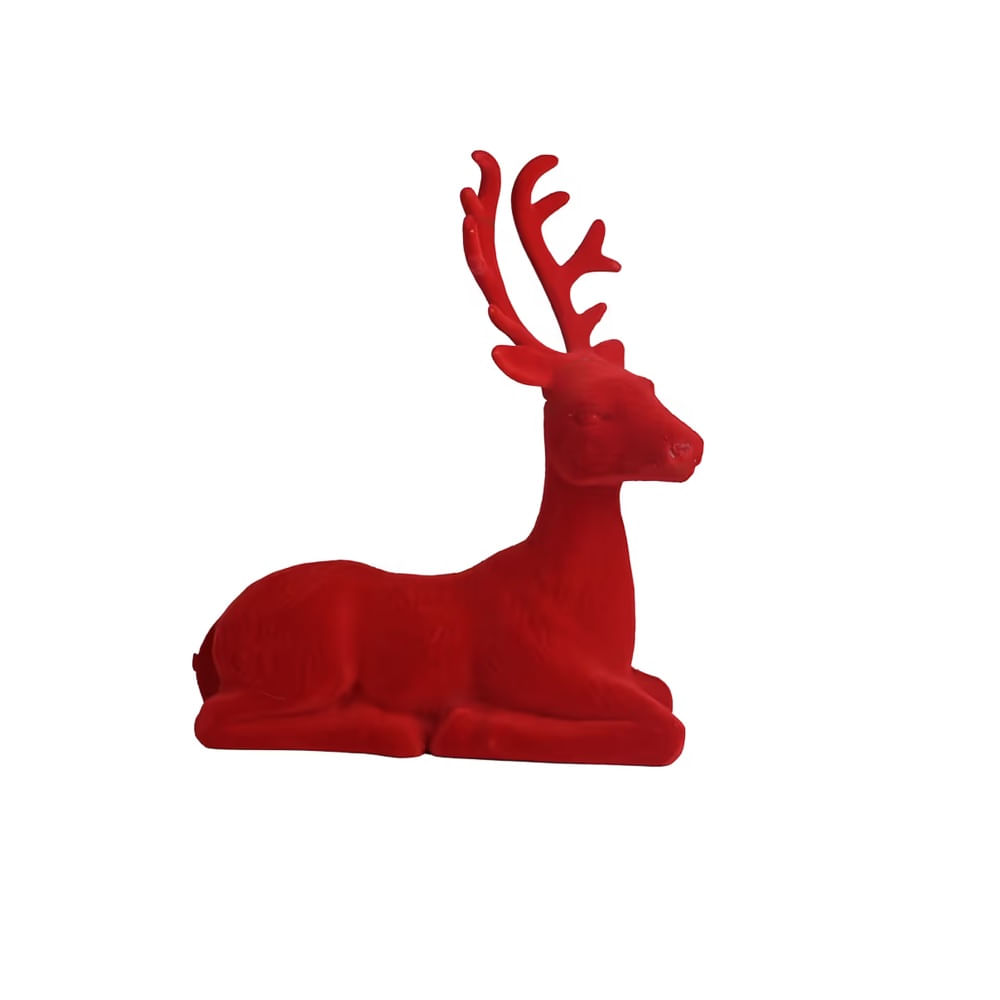 NAVIDAD - Reno navideño de plastico decorativo modelo N1