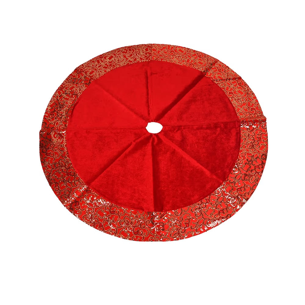 NAVIDAD - Falda de arbol navideño poliester modelo N5