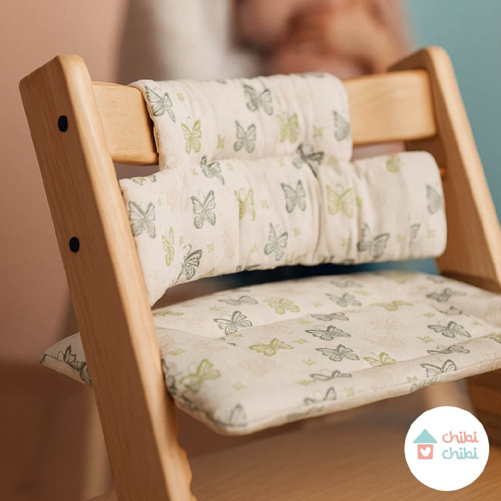 COJINES PARA SILLA EVOLUTIVA - MARIPOSAS