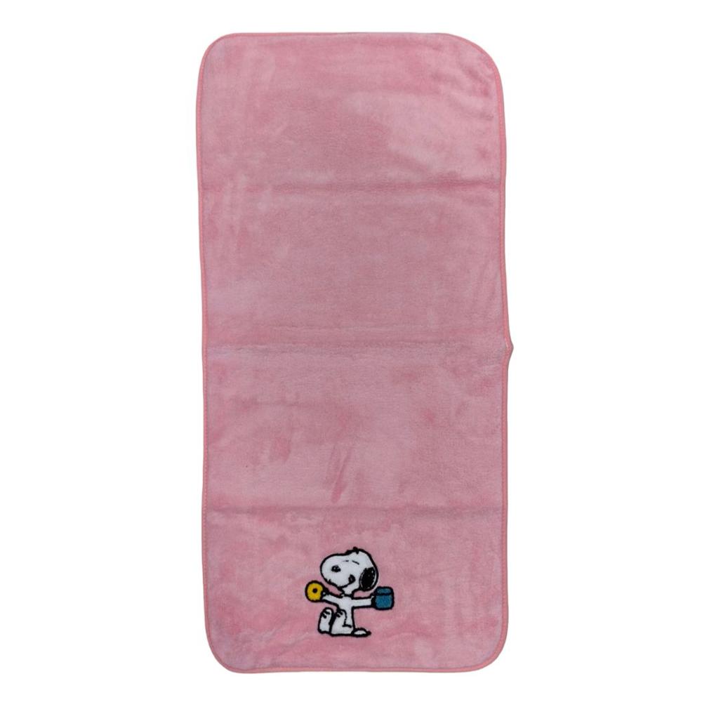Toalla de mano Snoopy Rosado