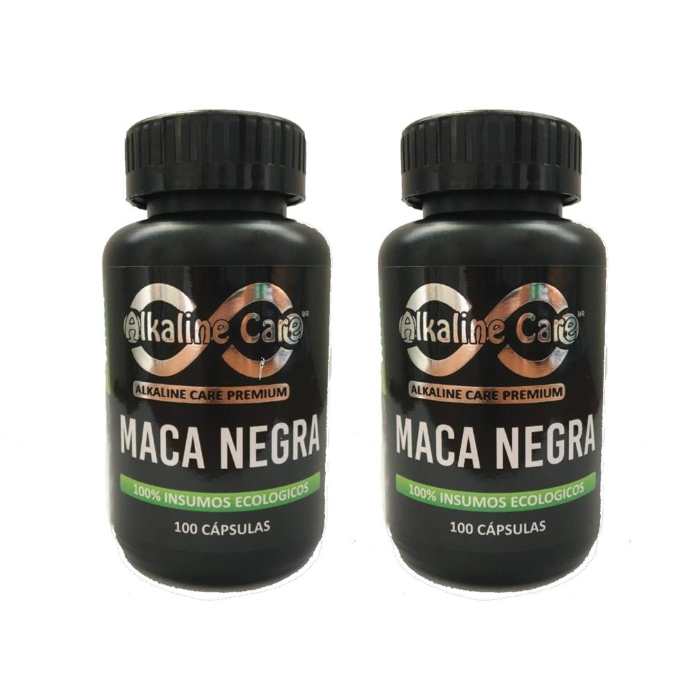 Maca Negra 200 Cápsulas Alkaline Care