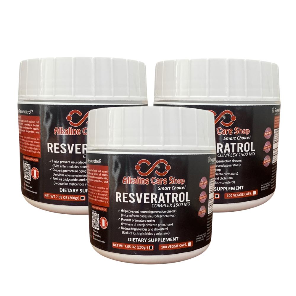 Resveratrol Complex 200gr x 3 Alkaline Care