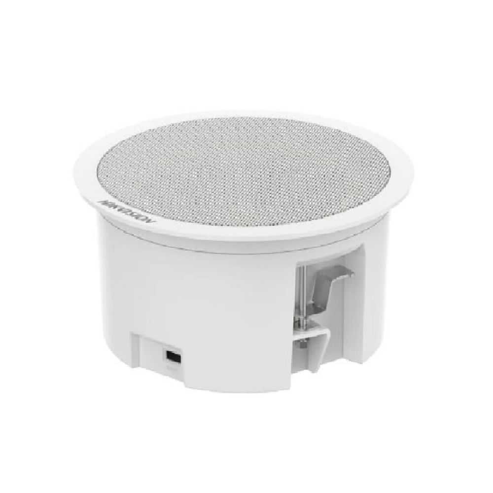Altavoz Secundario de Techo Hikvision 6W - Sonido de Alta Calidad Ideal para Espacios Comerciales