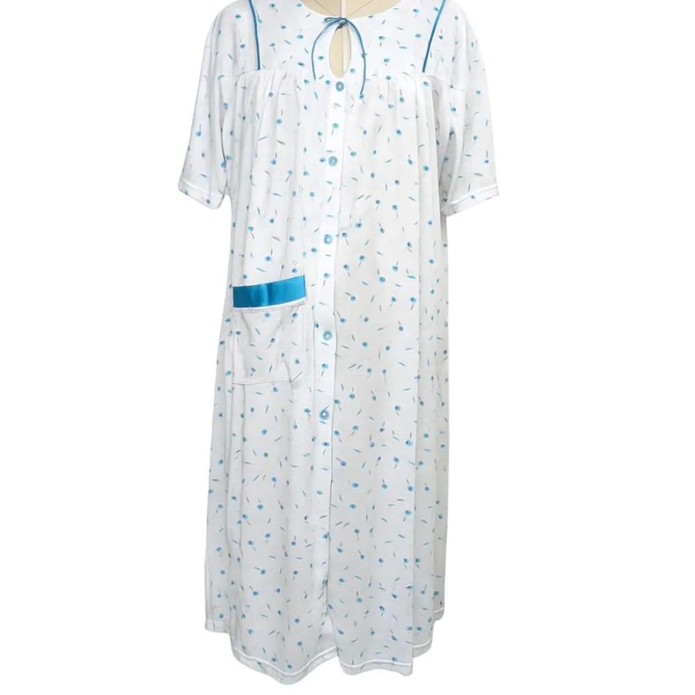 Camisón bata Manga Corta  embarazo  post parto