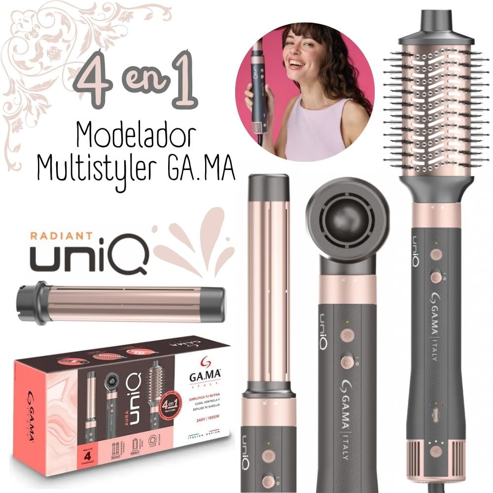 MODELADOR  MULTISTYLER UNIQ AURA 4 EN 1