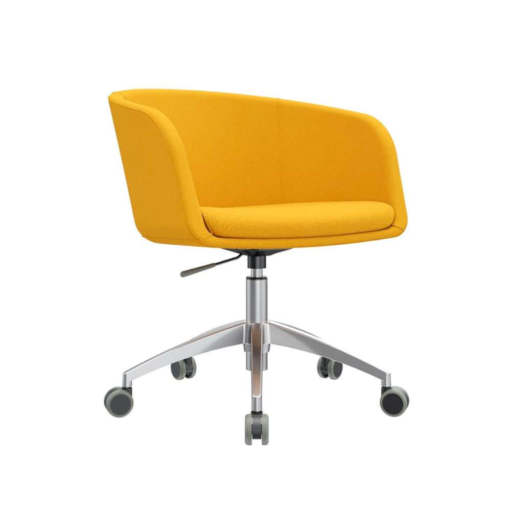 Poltrona Giratoria Boom Acolchada Color Mostaza Ofideas Poltrona Giratoria Boom Acolchada Color Mostaza Ofideas