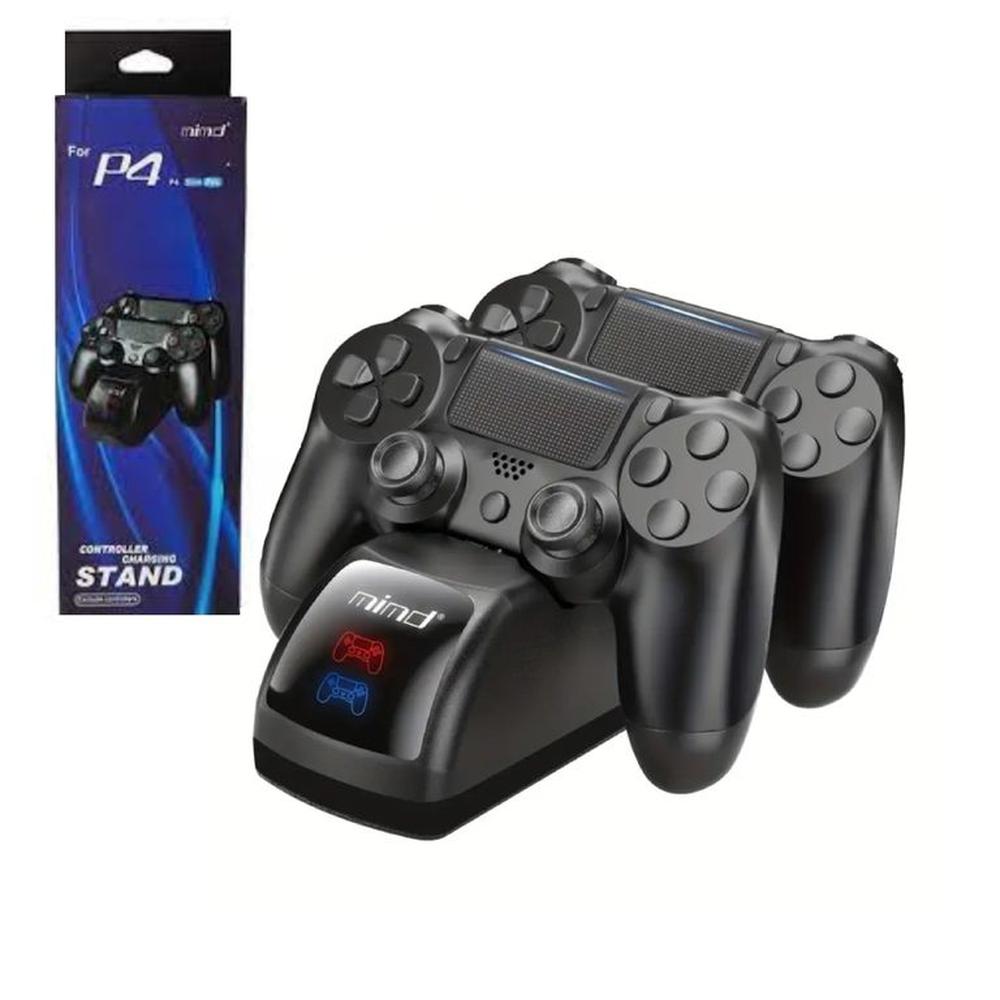 Cargador Mando Playstation 4 Base Dual Ps4 Slim Pro Cargador Mando Playstation 4 Base Dual Ps4 Slim Pro