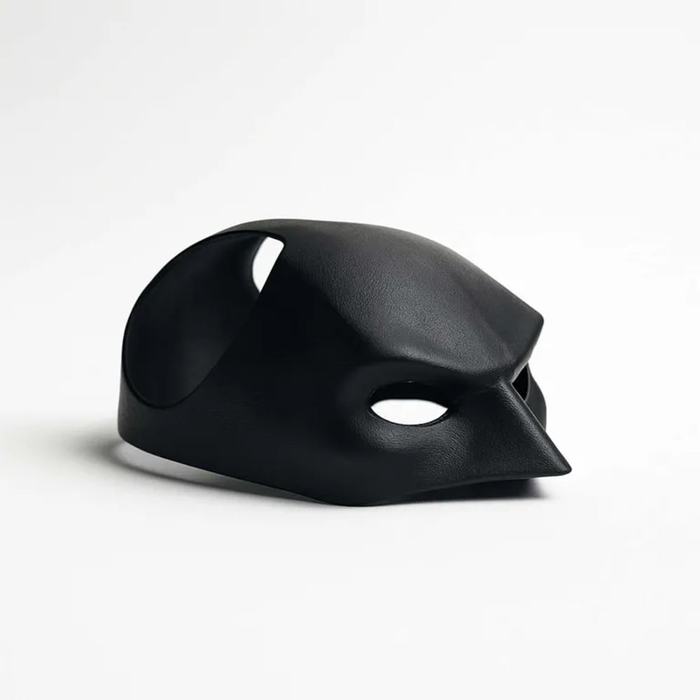 Máscara de Batcat- Disfraz de Mascota para Halloween Talla M Negro Máscara de Batcat- Disfraz de Mascota para Halloween Talla M Negro