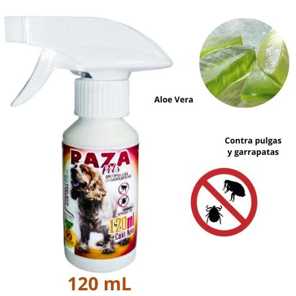 ANTIPULGAS RAZA FRASCO x 120 mL MARRON CON NARANJA Y BLANCO ANTIPULGAS RAZA FRASCO x 120 mL MARRON CON NARANJA Y BLANCO