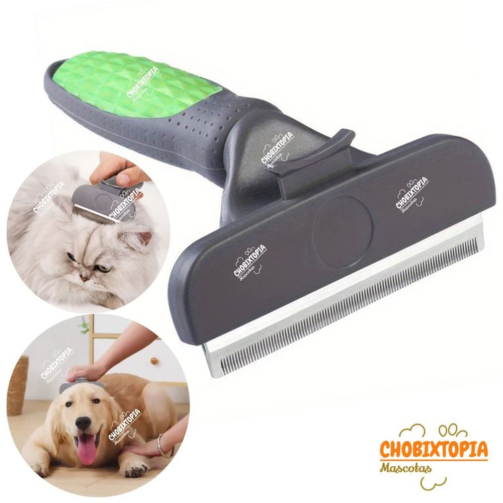 CEPILLO ELIMINA PELO INTERNA EXTERNO PERRO-GATO-VERDE T-G VERDE CEPILLO ELIMINA PELO INTERNA EXTERNO PERRO-GATO-VERDE T-G VERDE