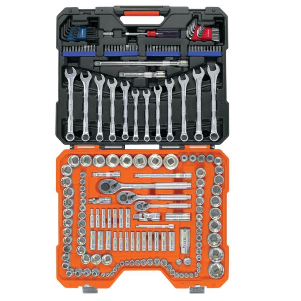 JUEGO 199 HERRAMIENTAS para mecánico, milimetrico Truper Drive