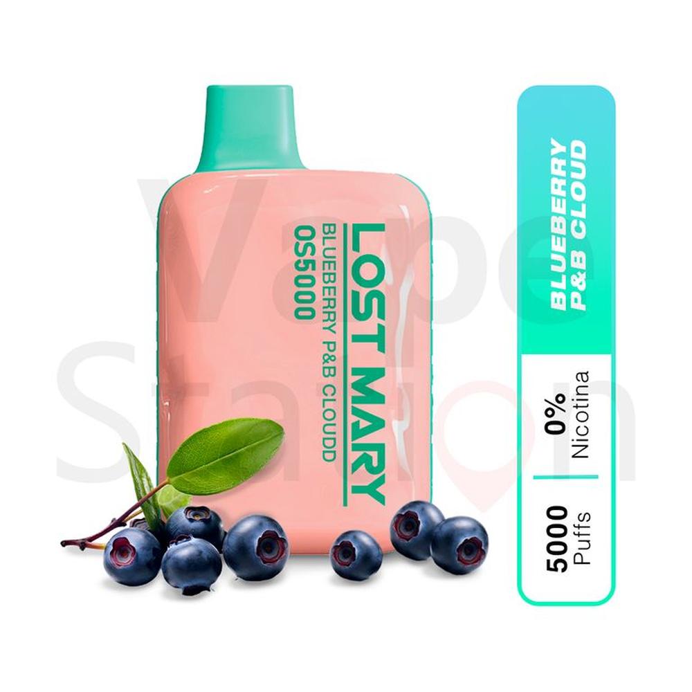 Lost Mary OS Zero 5K Blueberry P&B Cloud