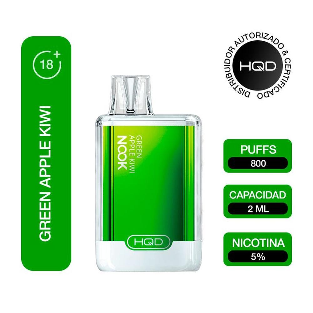 HQD Nook 800 – Green Apple Kiwi