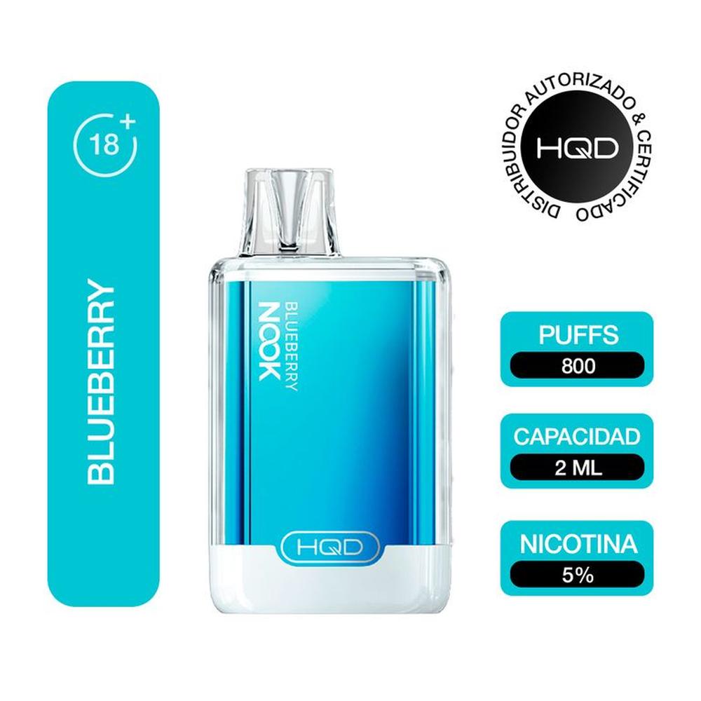 HQD Nook 800 – Blueberry