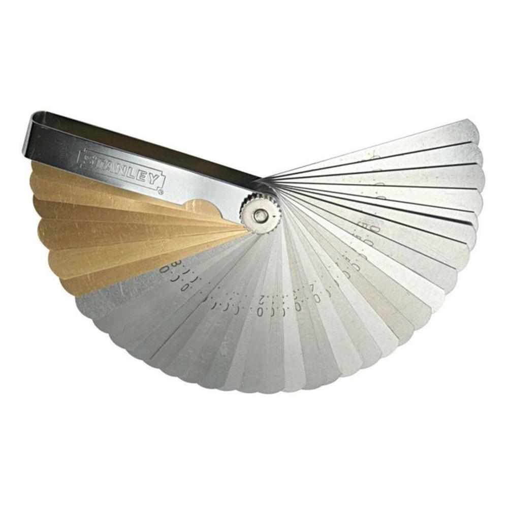 Calibrador de bujías y válvulas 36 Laminas 78-214 STANLEY Gris Calibrador de bujías y válvulas 36 Laminas 78-214 STANLEY Gris