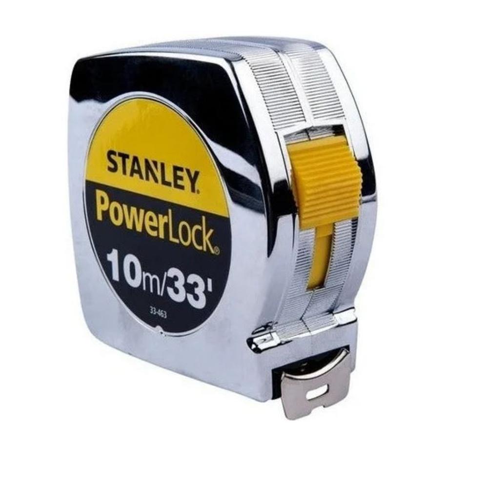 Wincha Cinta Métrica 10m POWERLOCK STANLEY Gris | Oechsle - Oechsle