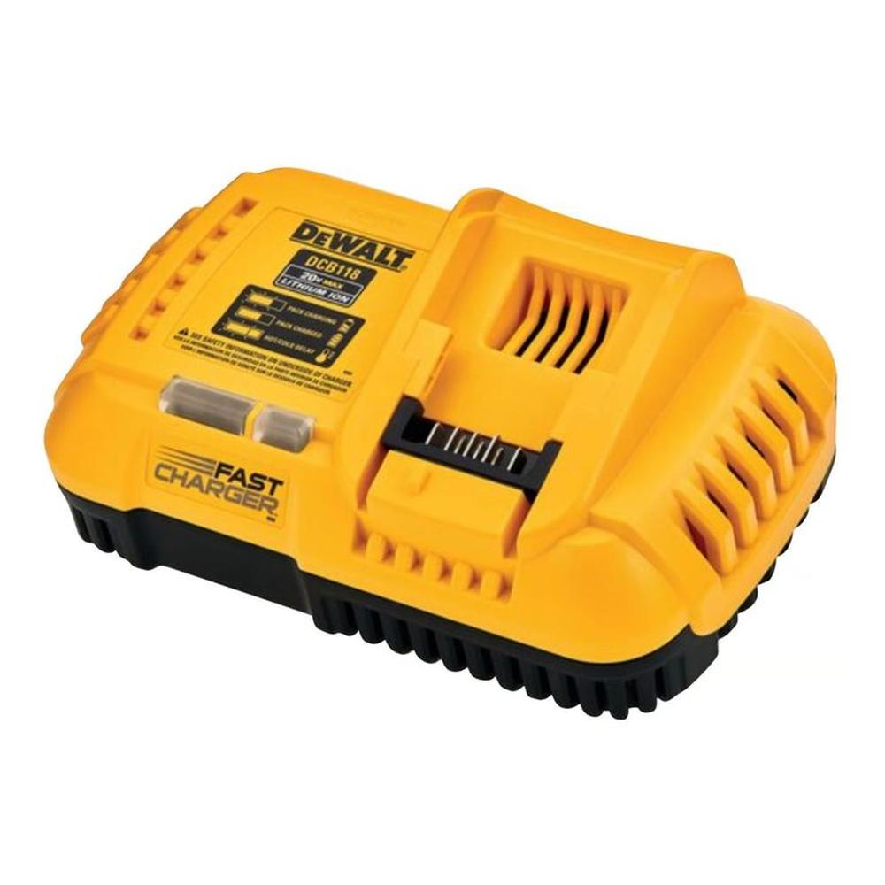 Cargador Rápido 20V FLEXVOLT CARGA RAPIDA 8A DCB118 Dewalt Amarillo Cargador Rápido 20V FLEXVOLT CARGA RAPIDA 8A DCB118 Dewalt Amarillo