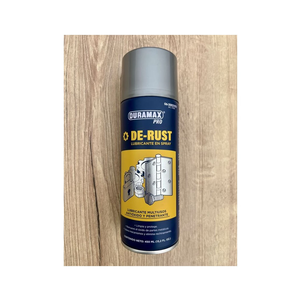 Aceite Lubricante De-Rust AntiOxido Multiproposito Duramax