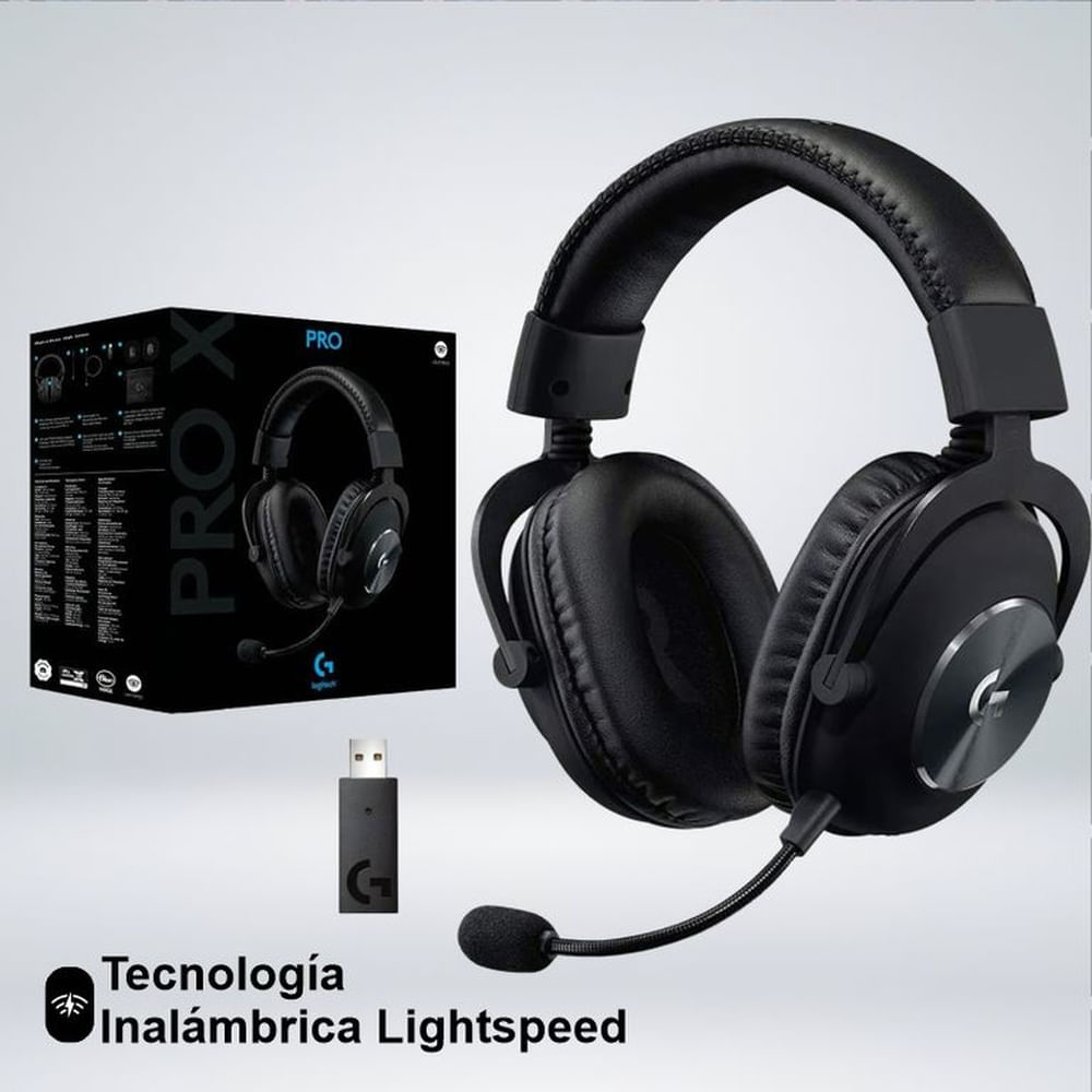 AUDIFONO GAMER G PRO X LIGHTSPEED BLUEVOICE SONIDO DTS HEADPHONE:X 2.0