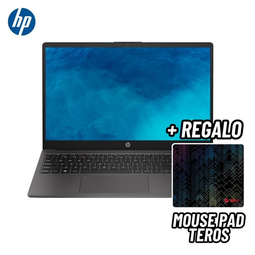 LAPTOP HP 255 G10 15.6 HD AMD ATHLON SILVER 7120U 8GB RAM 256GB SSD + MOUSE PAD TEROS