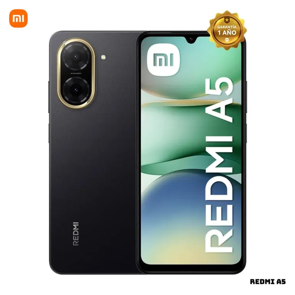 CELULAR XIAOMI REDMI A5 4GB RAM 128GB ROM - NEGRO OCASO