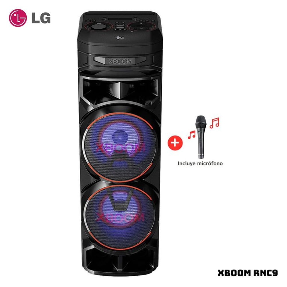 TORRE DE SONIDO LG XBOOM 1800W SUPER BASS BOOST - RNC9