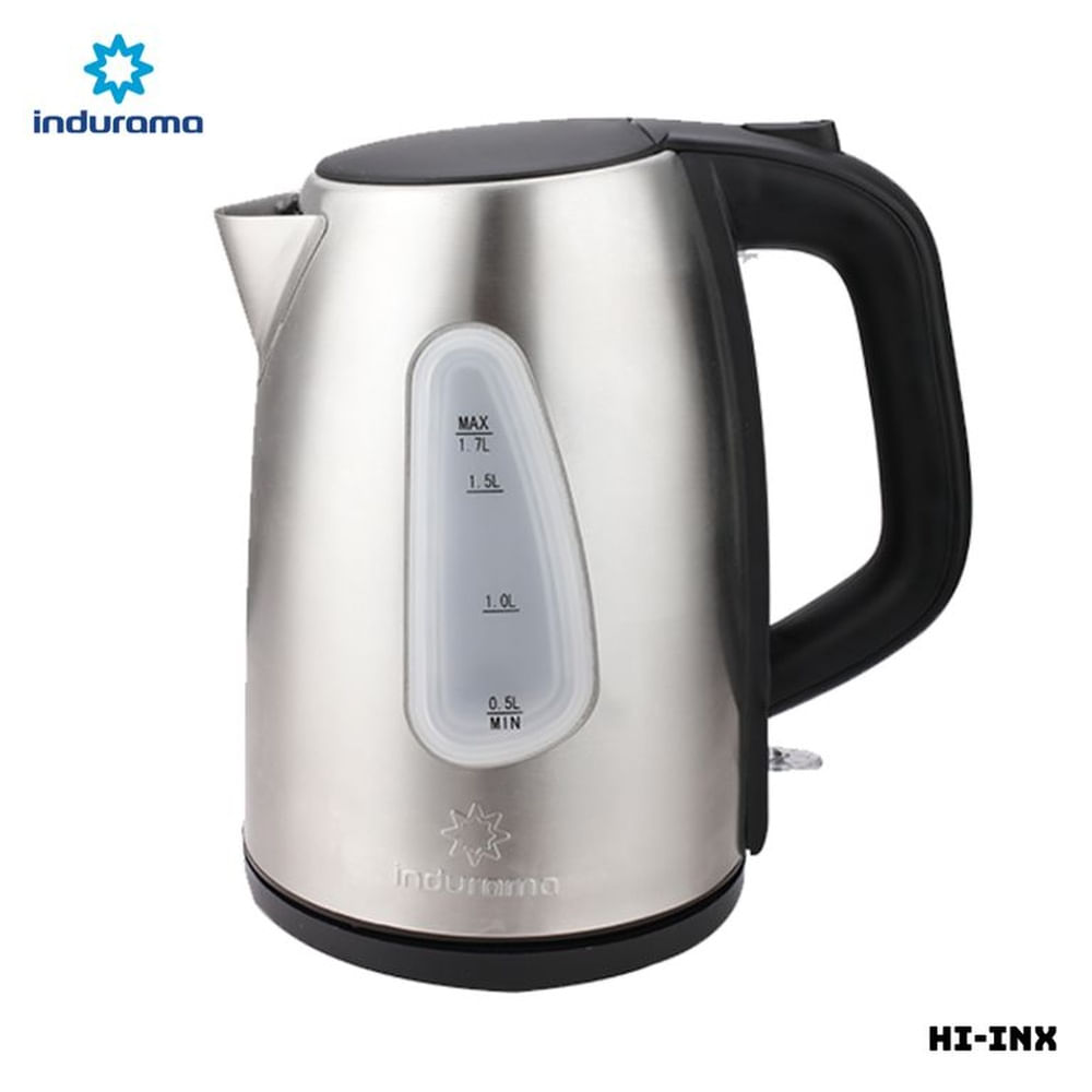 HERVIDOR ELECTRICO INDURAMA 1.7 L PLATEADO - HI-INX